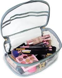 TRANSPARENT TRAVEL COSMETIC BAG