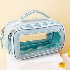 TRANSPARENT TRAVEL COSMETIC BAG