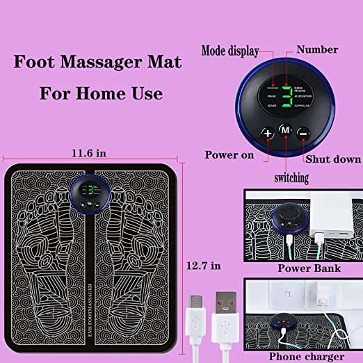 Portable Rechargeable Feet Massage Machine