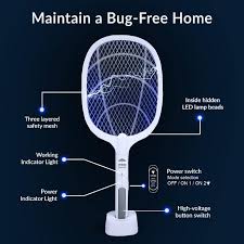 RECHARGABLE MOSQUITO KILLER RACKET