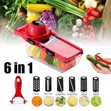 MANDOLINE 6 IN 1 VEGETABLE CUTTER