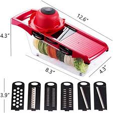 MANDOLINE 6 IN 1 VEGETABLE CUTTER