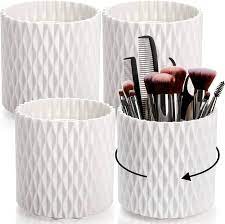 ROTATING COSMETIC BRUSH HOLDER ORGANIZER