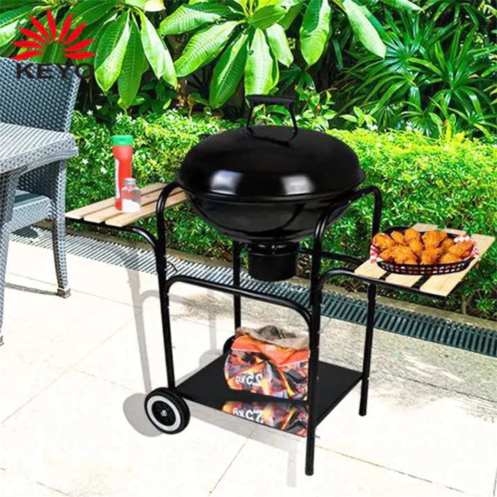 OUTDOOR CHARCOAL BBQ GRILL STOVE