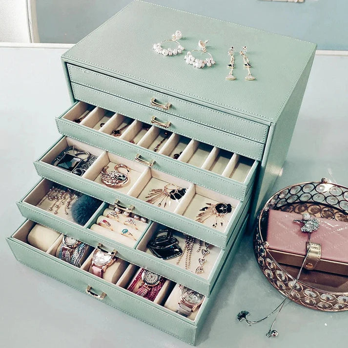 Multilayer 5 Drawer Jewellery Organizer