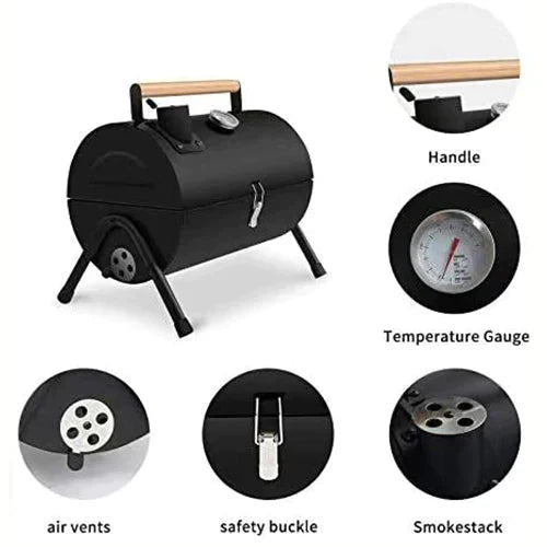 HEAVY DUTY CHARCOAL BARBECUE GRILL