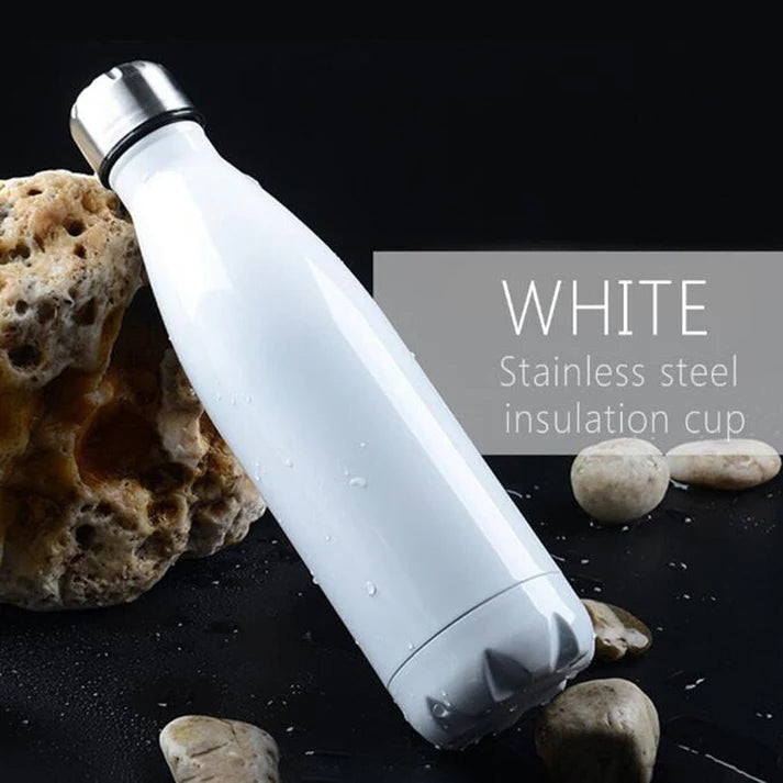 Double-Wall Insulated Vacuum Flask Stainless Steel Water Bottle