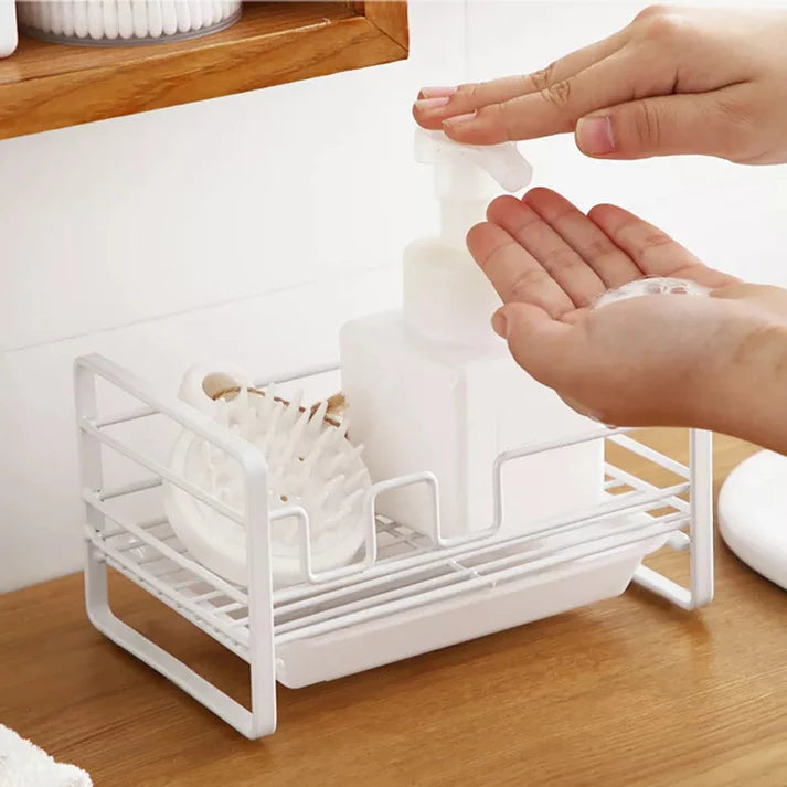 SOAP & SPONGES DRAIN RACK