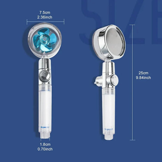 Pressurized  Head Turbine Shower