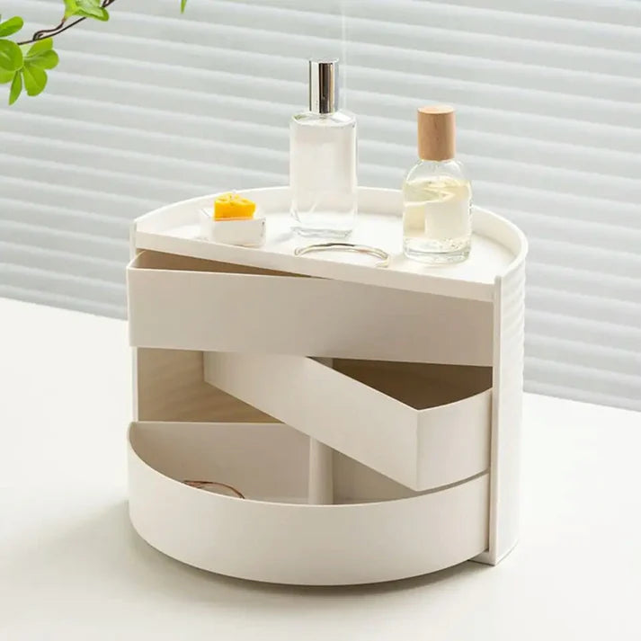 Multifunctional Rotatable Dressing Table Organizer