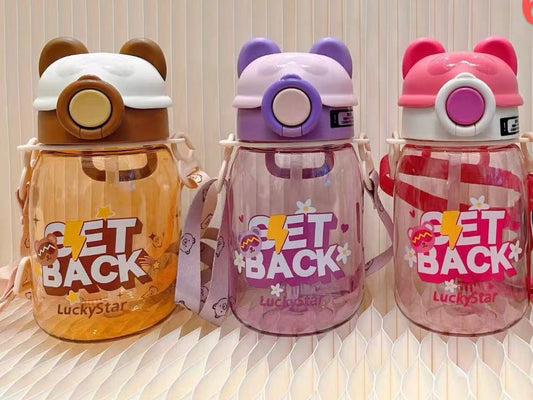 Cute Bear Water Bottles - 1000ml