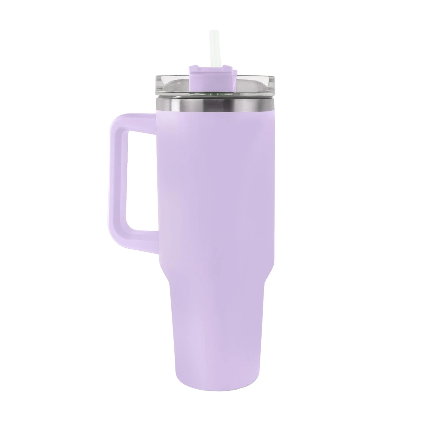 Exclusive 1200ML Tumbler with Straw & Handle - 400z Quencher